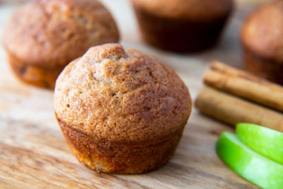 Collagen Apple Cinnamon Muffins for Healthy Skin and Hair